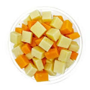 Cubes de fromage séché