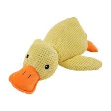 Squeaker peluche canard
