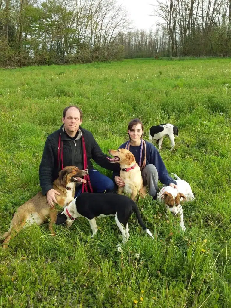 christophe, educateur canin et christelle chez canitrainer