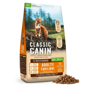 Croquettes Chien Adulte Moyennes & Grandes Races – Classic Canin Volaille 14 kg