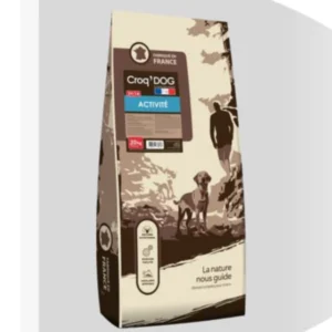 Croquettes Chien Actif Haute Énergie – CROQ’DOG Activité 29/14 – Sac 20 kg