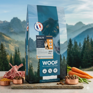 Croquettes Chien Adulte Toutes Races – WOOF Adulte Équilibre (4 kg / 14 kg)