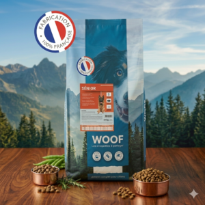 Croquettes Chien Senior Toutes Races – WOOF Senior 4 kg / 14 kg
